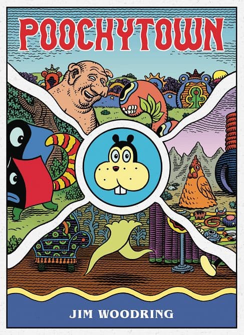 Cover Art for POOCHYTOWN HC WOODRING