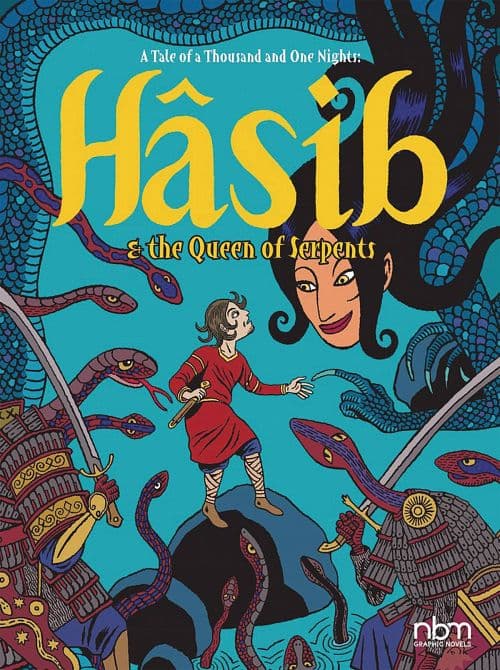 Cover Art for TALE THOUSAND ONE NIGHTS HASIB QUEEN SERPENTS HC