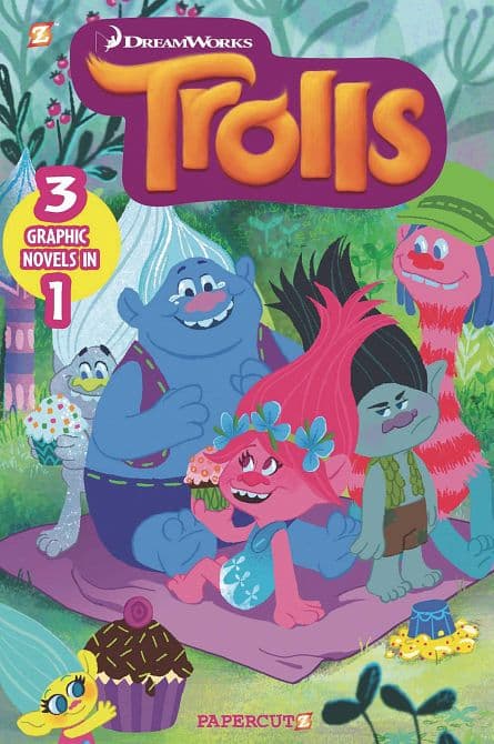 Cover Art for TROLLS 3IN1 GN VOL 01