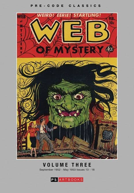 Cover Art for PRE CODE CLASSICS WEB MYSTERY HC VOL 03