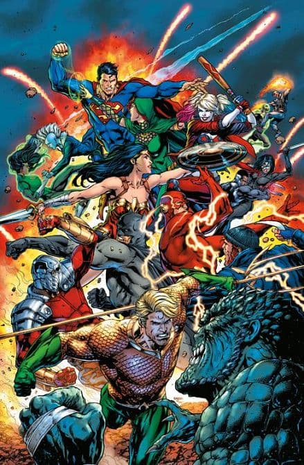 Cover Art for JUSTICE LEAGUE VS. SUICIDE SQUAD PAPERBACK ( SC )
