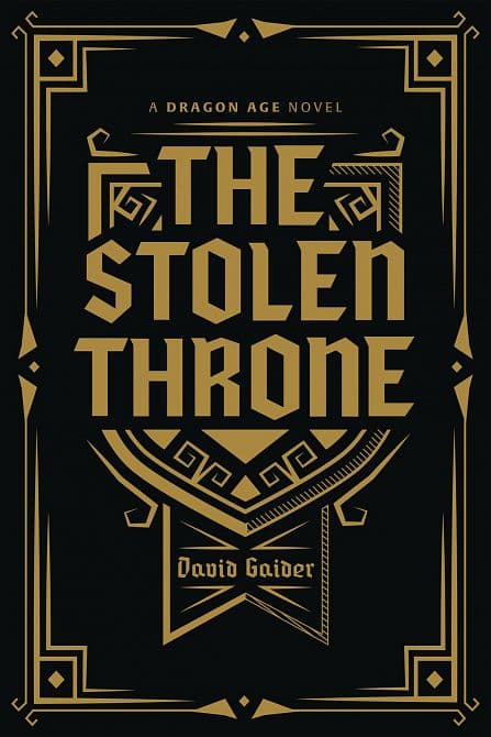 Cover Art for DRAGON AGE STOLEN THRONE DELUXE EDITION HC