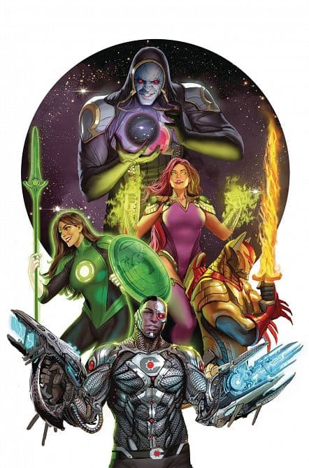 Cover Art for JUSTICE LEAGUE ODYSSEY