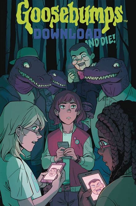 Cover Art for GOOSEBUMPS DOWNLOAD & DIE HC