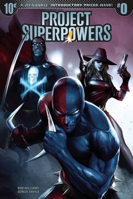 Cover Art for PROJECT SUPERPOWERS