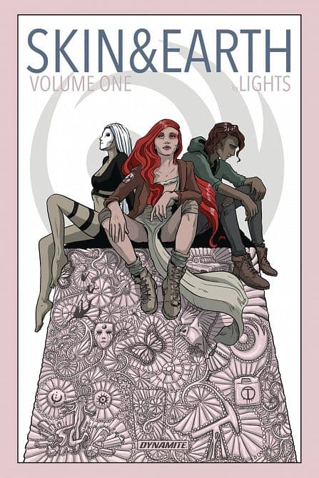 Cover Art for SKIN AND EARTH HC