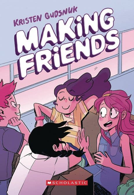 Cover Art for MAKING FRIENDS GN VOL 01