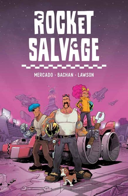 Cover Art for ROCKET SALVAGE GN VOL 01