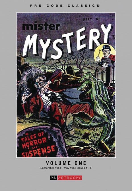 Cover Art for PRE CODE CLASSICS MISTER MYSTERY HC VOL 01