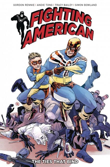 Cover Art for FIGHTING AMERICAN TIES THAT BIND TP