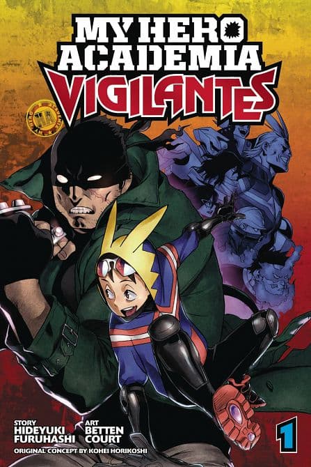 Cover Art for MY HERO ACADEMIA VIGILANTES GN VOL 01