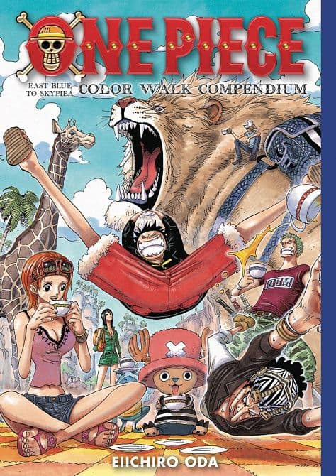 Cover Art for ONE PIECE COLOR WALK COMPENDIUM SC EAST BLUE SKYPIEA