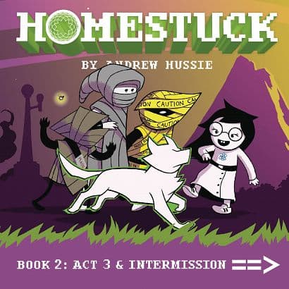 Cover Art for HOMESTUCK HC VOL 02 ACT 3 & INTERMISSION