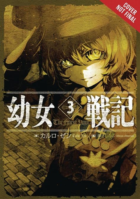 Cover Art for SAGA OF TANYA EVIL LIGHT NOVEL SC VOL 03