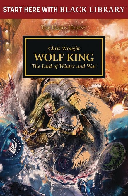 Cover Art for WARHAMMER WOLF KING PROSE NOVEL SC