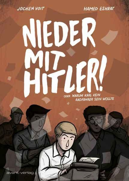 Cover Art for NIEDER MIT HITLER!