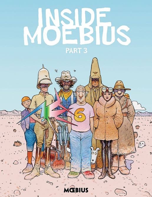 Cover Art for MOEBIUS LIBRARY INSIDE MOEBIUS HC VOL 03