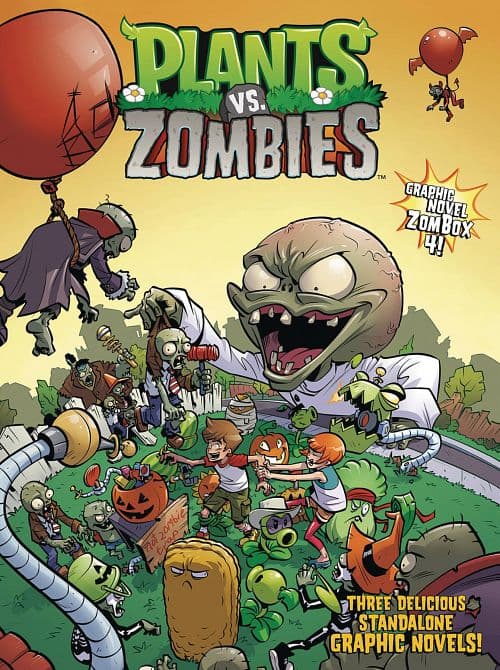Cover Art for PLANTS VS ZOMBIES HC BOX SET VOL 04