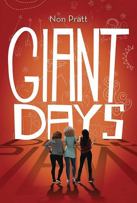 Cover Art for GIANT DAYS HC NOVEL