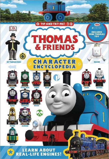 Cover Art for THOMAS & FRIENDS CHARACTER ENCYCLOPEDIA HC W MINI MODEL