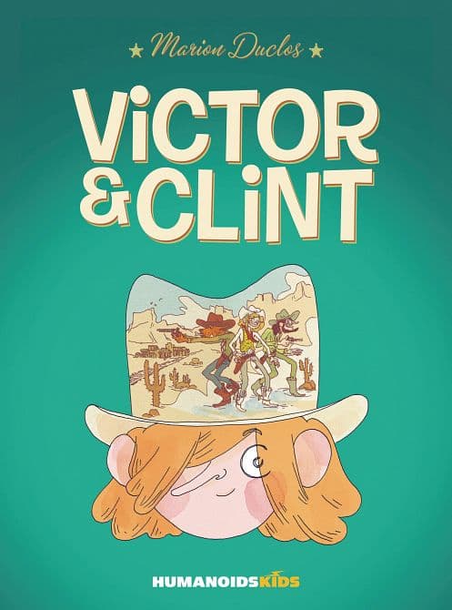 Cover Art for VICTOR AND CLINT GN