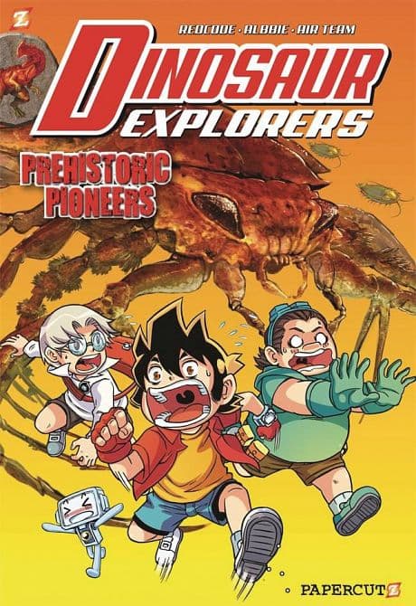 Cover Art for DINOSAUR EXPLORERS HC VOL 01 PREHISTORIC PIONEERS