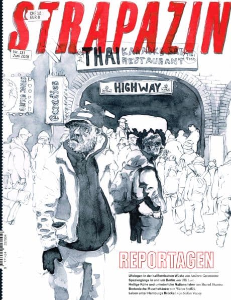 Cover Art for STRAPAZIN-Das Comicmagazin