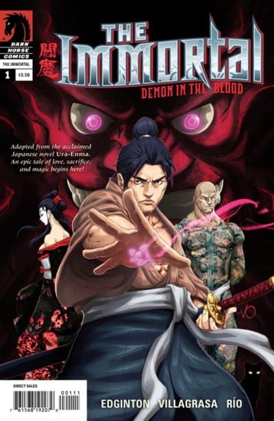 Cover Art for THE IMMORTAL DEMON I/T BLOOD