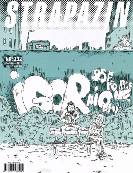 Cover Art for STRAPAZIN-Das Comicmagazin