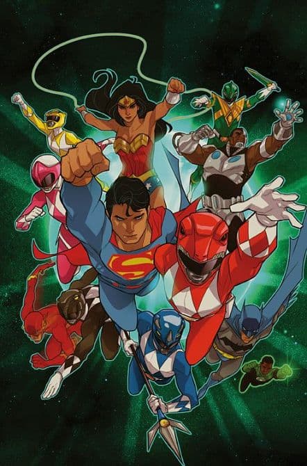 JUSTICE LEAGUE/POWER RANGERS ( 2018 )
