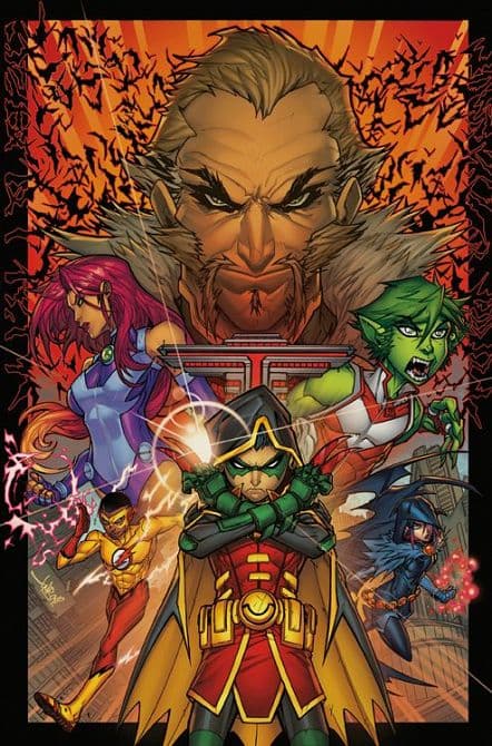 Cover Art for TEEN TITANS MEGABAND ( REBIRTH )
