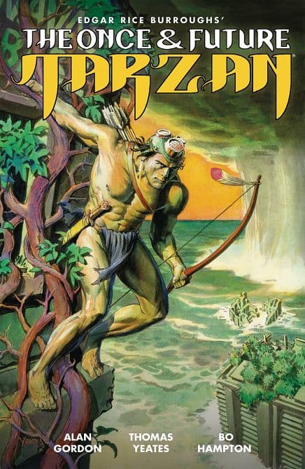 Cover Art for THE ONCE AND FUTURE TARZAN TP