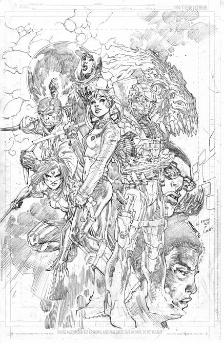 SUICIDE SQUA D UNWRAPPED BY JIM LEE HC