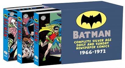 Cover Art for BATMAN SILVER AGE NEWSPAPER COMICS SLIPCASE ED