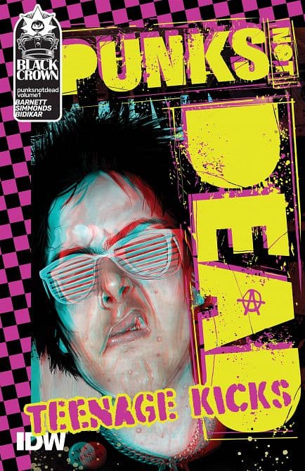 Cover Art for PUNKS NOT DEAD TP VOL 01 TEENAGE KICKS