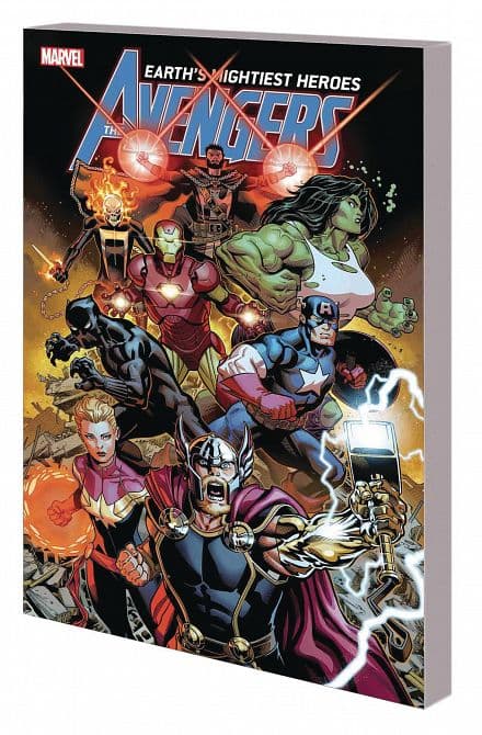 Cover Art for AVENGERS BY JASON AARON TP VOL 01 FINAL HOST MCGUINNESS DM V