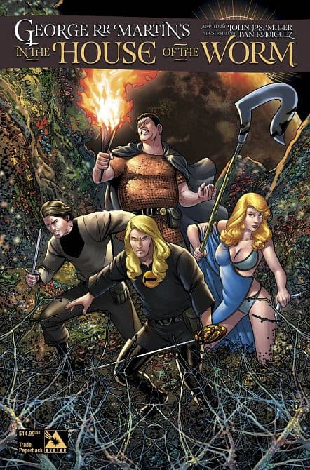 Cover Art for GEORGE RR MARTIN IN THE HOUSE O/T WORM TP