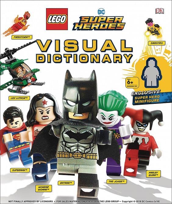 LEGO DC COMICS SUPER HEROES VISUAL DICTIONARY HC
