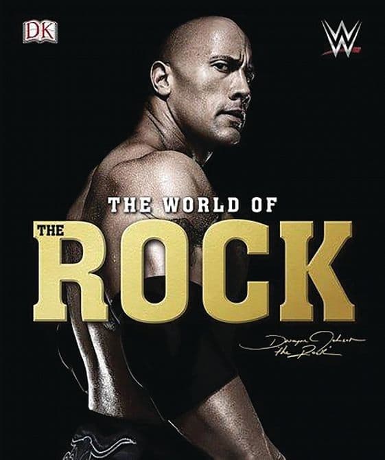 Cover Art for WWE WORLD OF THE ROCK HC