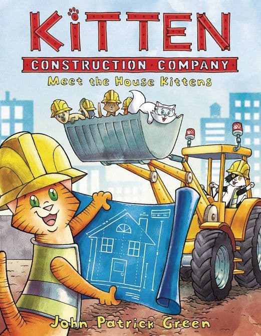 Cover Art for KITTEN CONSTRUCTION COMPANY GN VOL 01 MEET HOUSE KITTENS