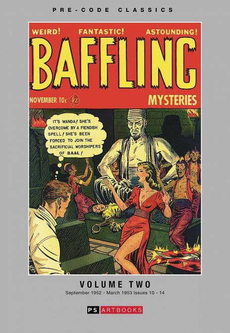 Cover Art for PRE CODE CLASSICS BAFFLING MYSTERIES HC VOL 02
