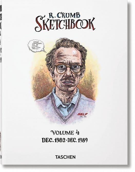ROBERT CRUMB SKETCHBOOK HC VOL 04 DEC 82- DEC 89