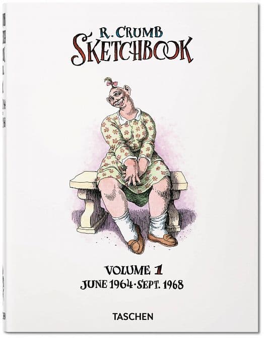 ROBERT CRUMB SKETCHBOOK HC VOL 01 JUNE 64-MAR 66 NEW PTG