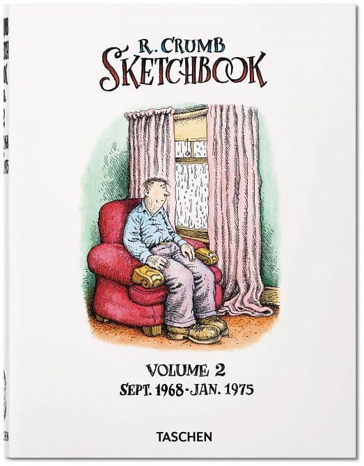ROBERT CRUMB SKETCHBOOK HC VOL 02 SEPT 68-JAN 75 NEW PTG