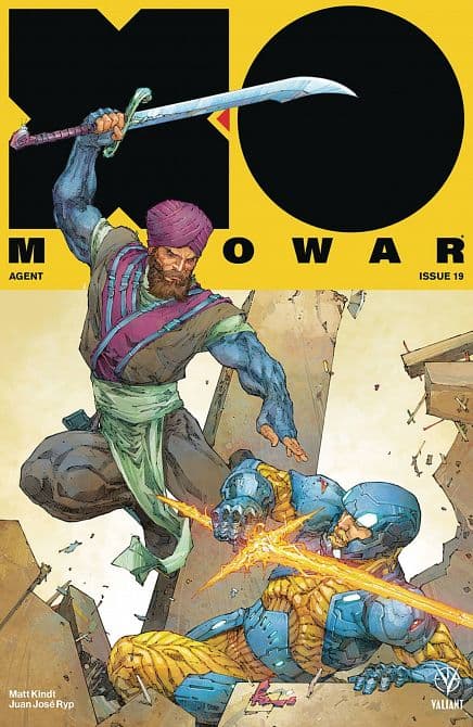 Cover Art for X-O MANOWAR ( 2017 )