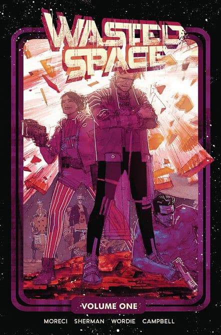 Cover Art for WASTED SPACE TP