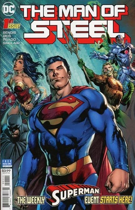 Cover Art for MAN OF STEEL