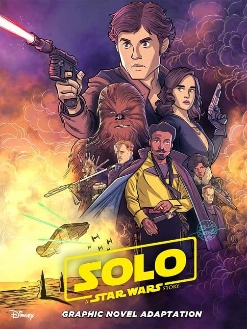 Cover Art for STAR WARS SOLO GN
