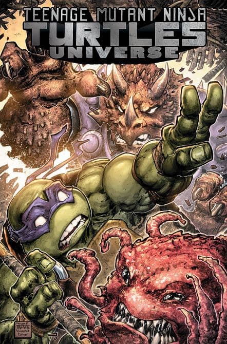 Cover Art for TMNT UNIVERSE TP VOL 05 COMING DOOM