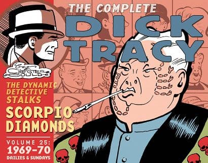 Cover Art for COMPLETE CHESTER GOULD DICK TRACY HC VOL 25